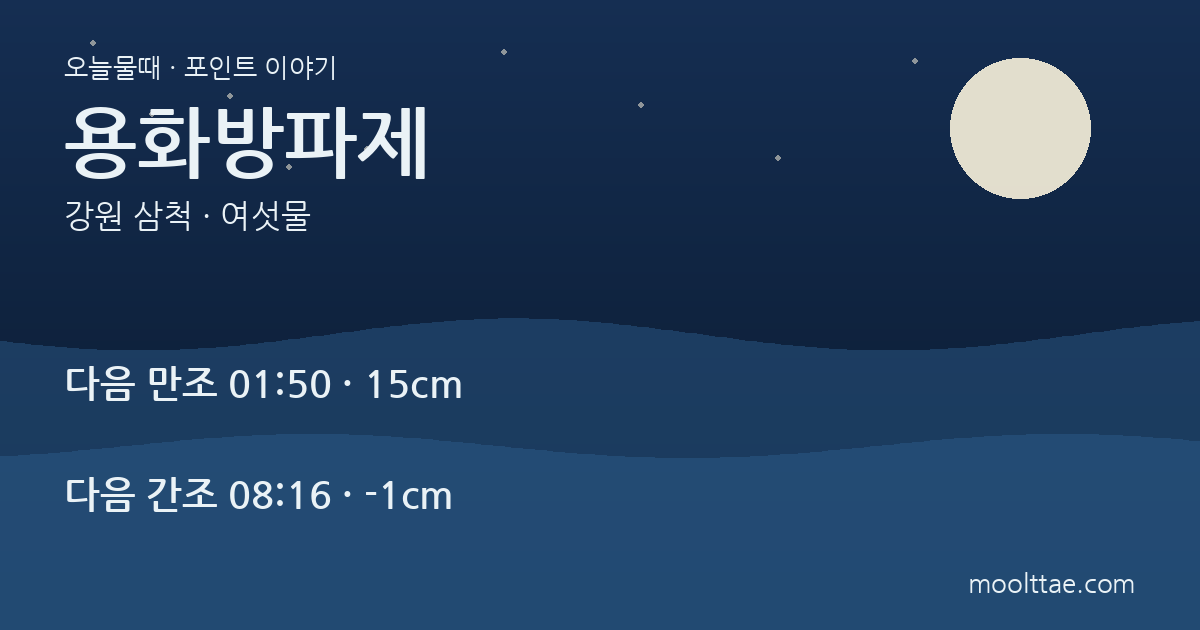 삼척 용화방파제 스노클링 — 구름다리 아래 입수 전 볼 것 대표 이미지